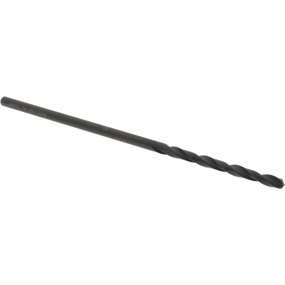 Aircraft Extension Drill Bit: #7, 135 ° Point, High Speed Steel