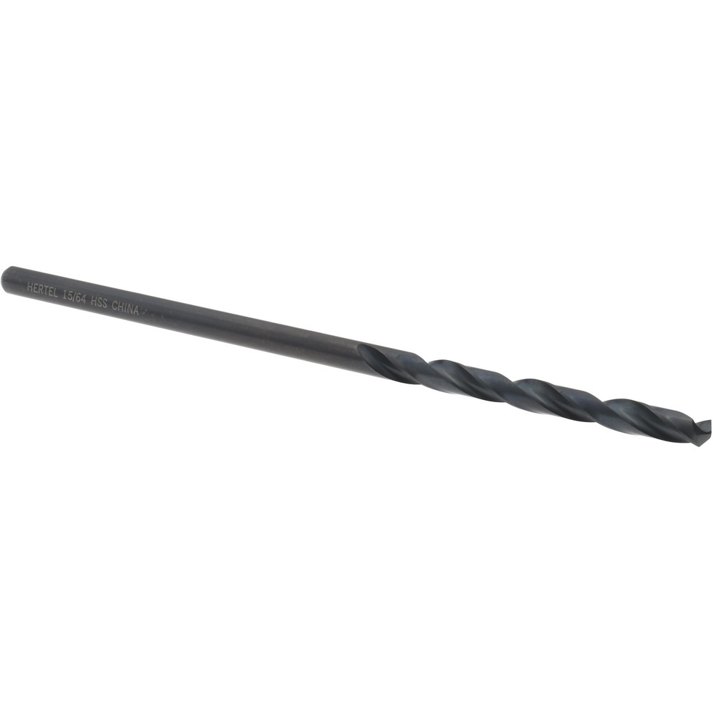 Aircraft Extension Drill Bit: 15/64" Dia, 135 ° Point, High Speed Steel