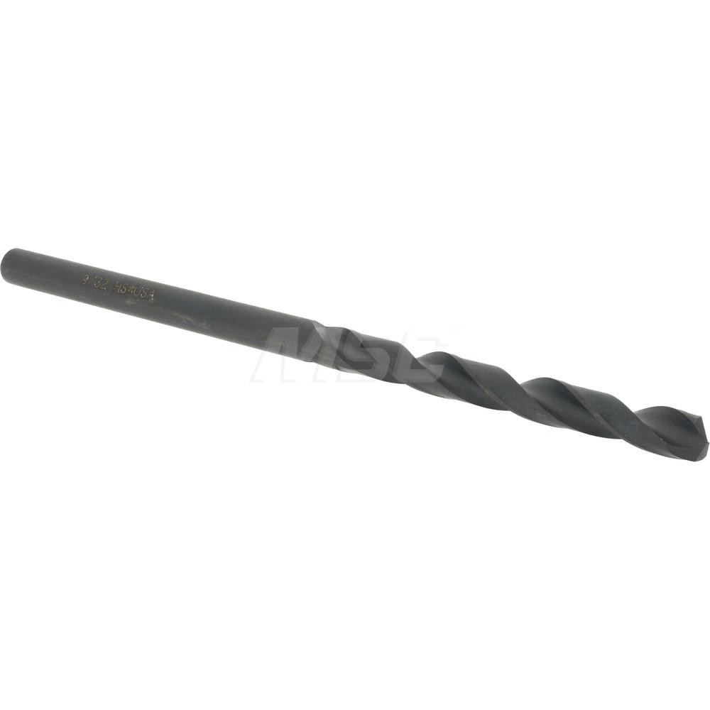 Aircraft Extension Drill Bit: 9/32" Dia, 135 ° Point, High Speed Steel