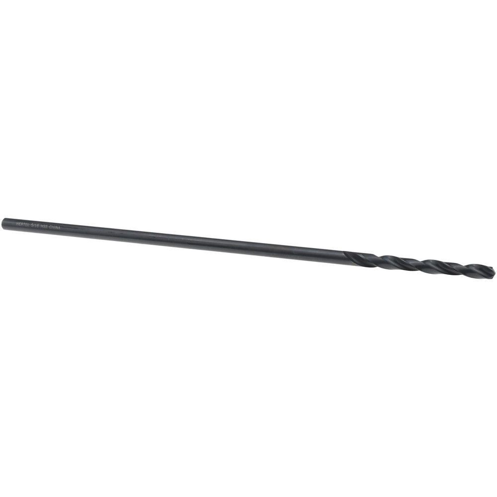 Aircraft Extension Drill Bit: 5/16" Dia, 135 ° Point, High Speed Steel