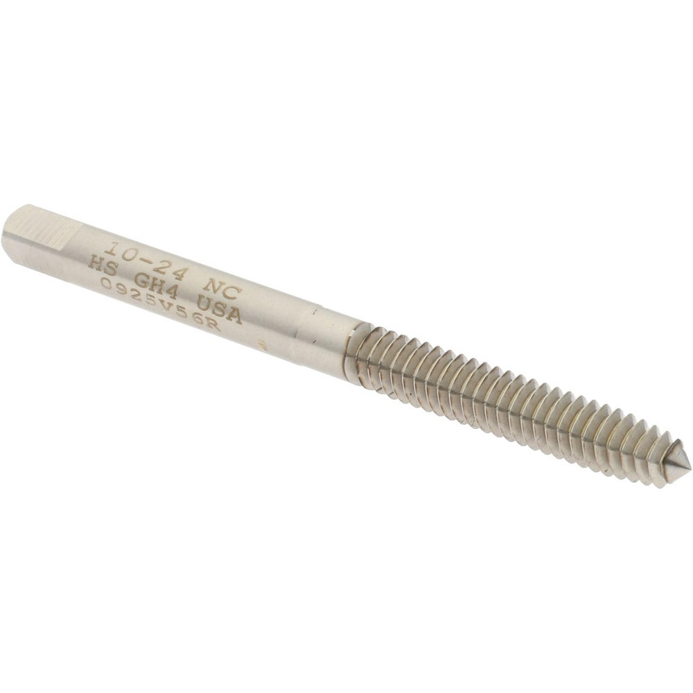 Thread Forming Tap: #10-24 UNC, Plug, High-Speed Steel, Bright/Uncoated Coated