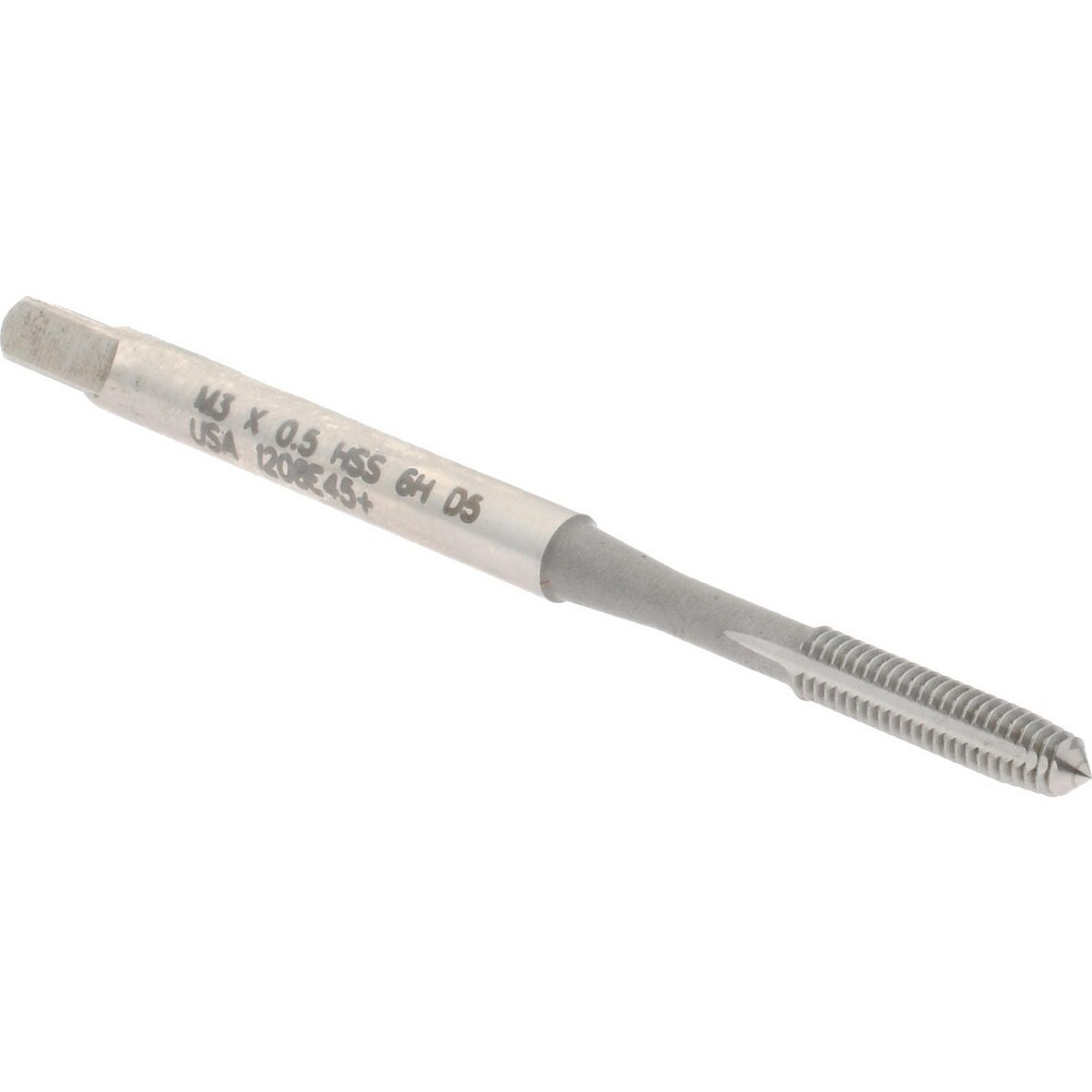 Thread Forming Tap: Metric, Plug, High-Speed Steel, Bright/Uncoated Coated