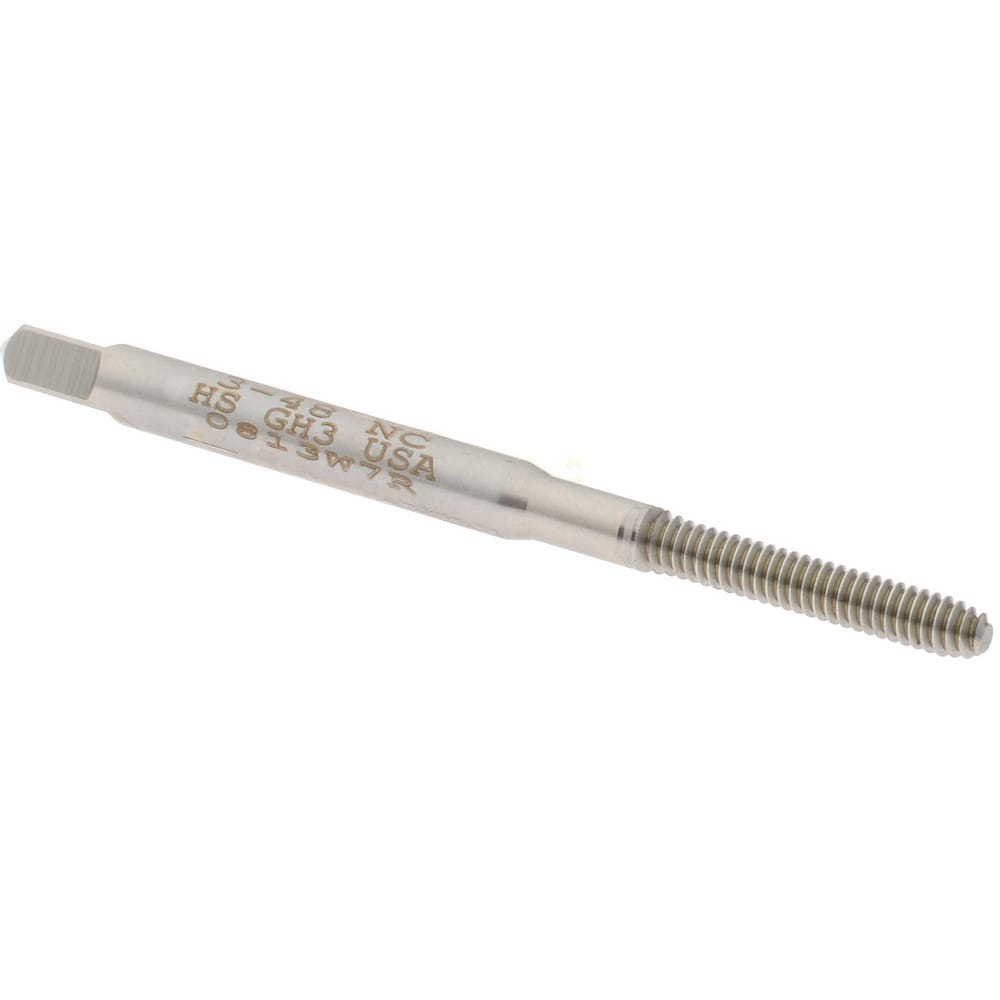 Thread Forming Tap: #3-48 UNC, Bottoming, High Speed Steel