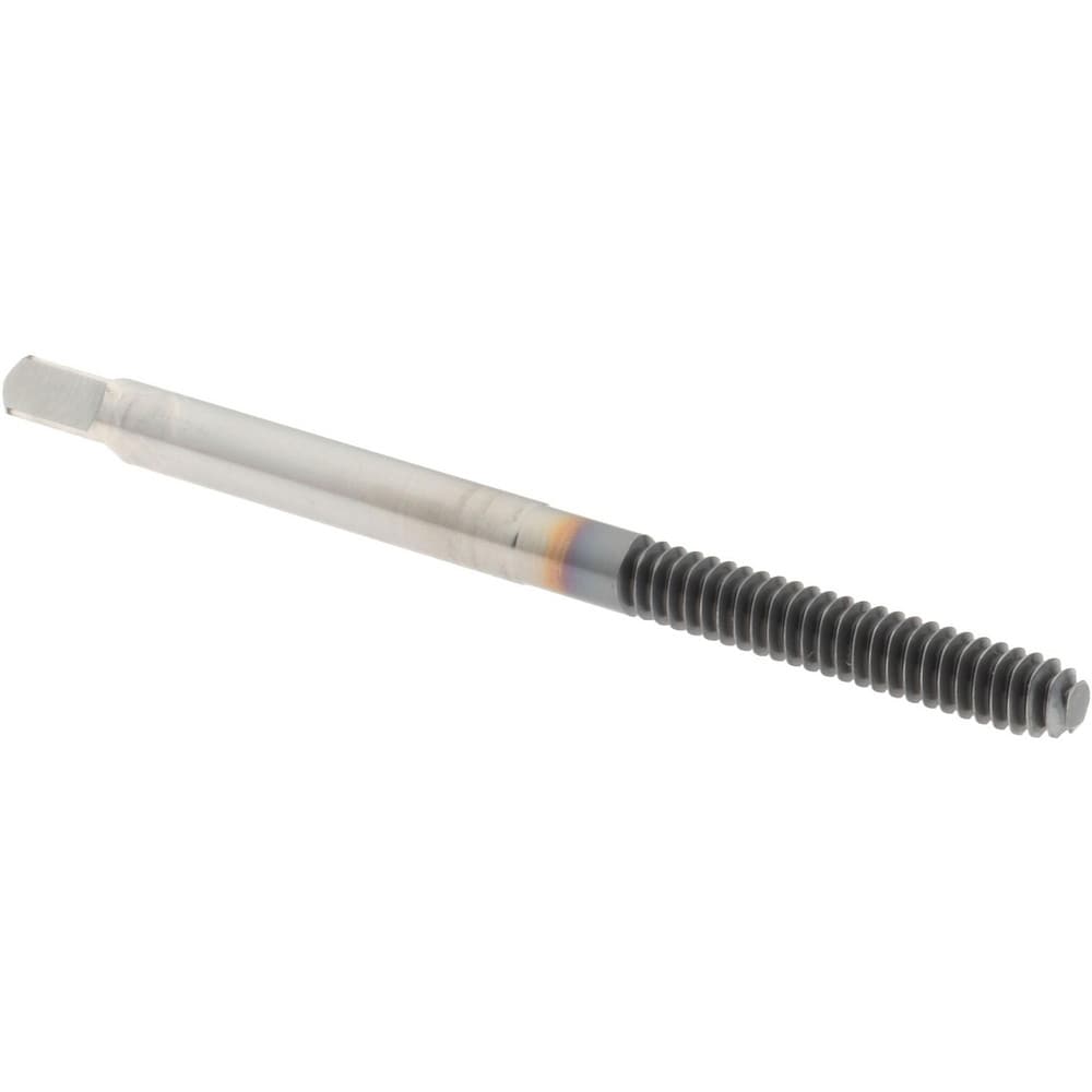 Thread Forming Tap: #6-32 UNC, 2B Class of Fit, Bottoming, High-Speed Steel, TiCN Coated