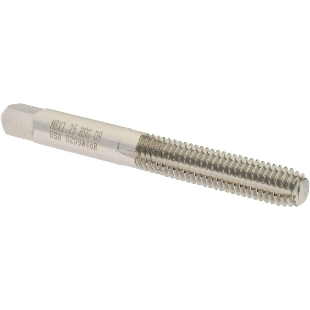 Thread Forming Tap: Metric, Bottoming, High-Speed Steel, Bright/Uncoated Coated