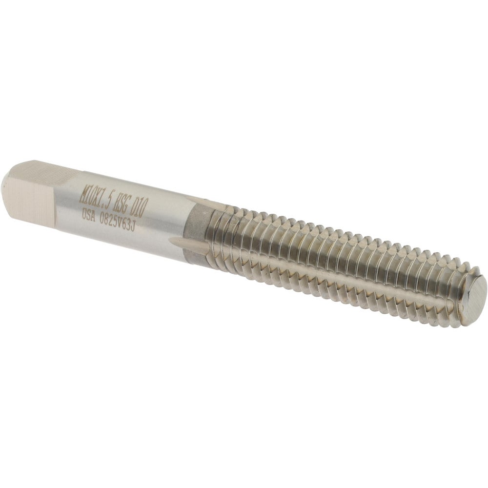 Thread Forming Tap: Metric, Bottoming, High-Speed Steel, Bright/Uncoated Coated