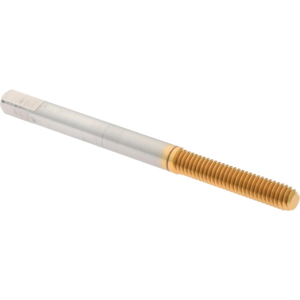 Thread Forming Tap: Metric, Bottoming, High-Speed Steel, Titanium Nitride Coated
