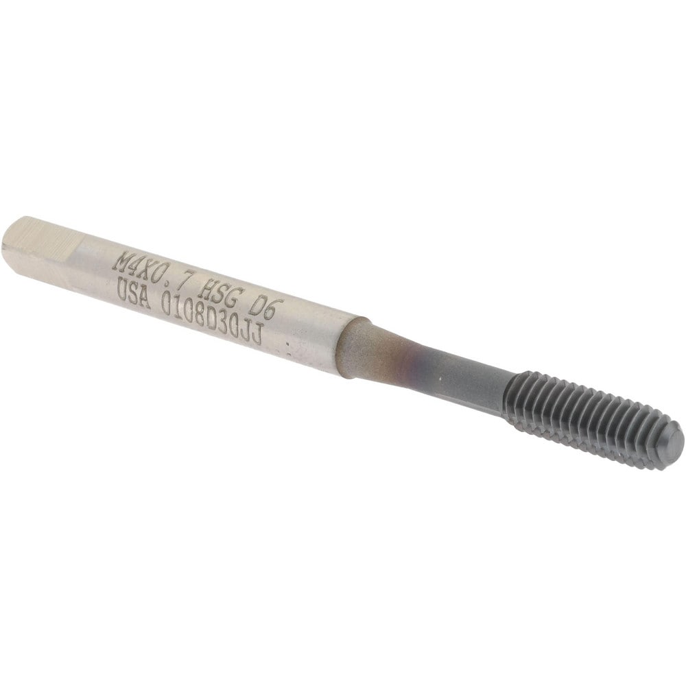 Thread Forming Tap: Metric, Bottoming, High-Speed Steel, TiCN Coated