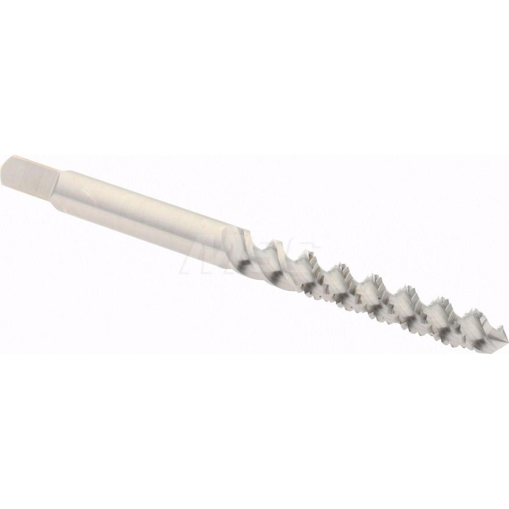 Spiral Flute Tap: M4x0.70 Metric Coarse, 3 Flutes, Plug, 6H Class of Fit, High Speed Steel