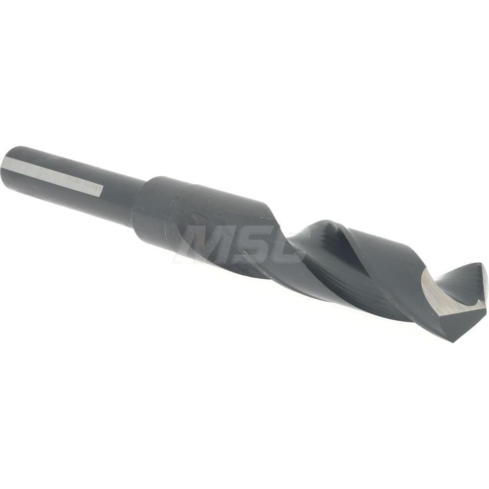 Hertel 77428720 Reduced Shank Drill Bit: 23/32 Dia, 1/2 Shank Dia, 118 0, High Speed Steel Image