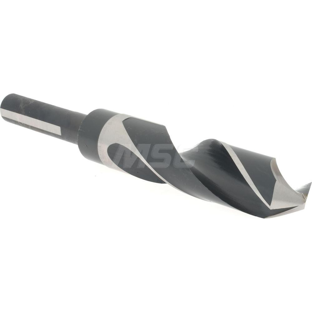 Reduced Shank Drill Bit: 55/64'' Dia, 1/2'' Shank Dia, 118 °, High Speed Steel