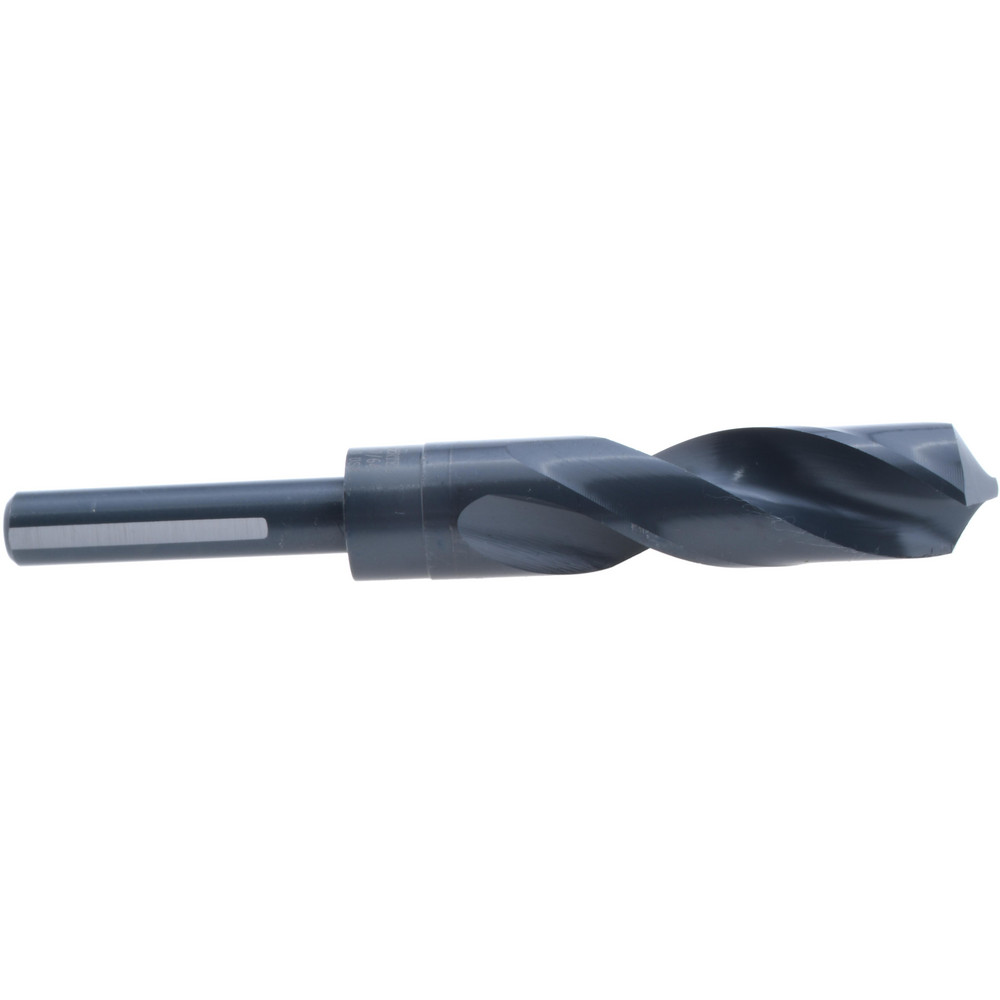 Reduced Shank Drill Bit: 57/64'' Dia, 1/2'' Shank Dia, 118 °, High Speed Steel