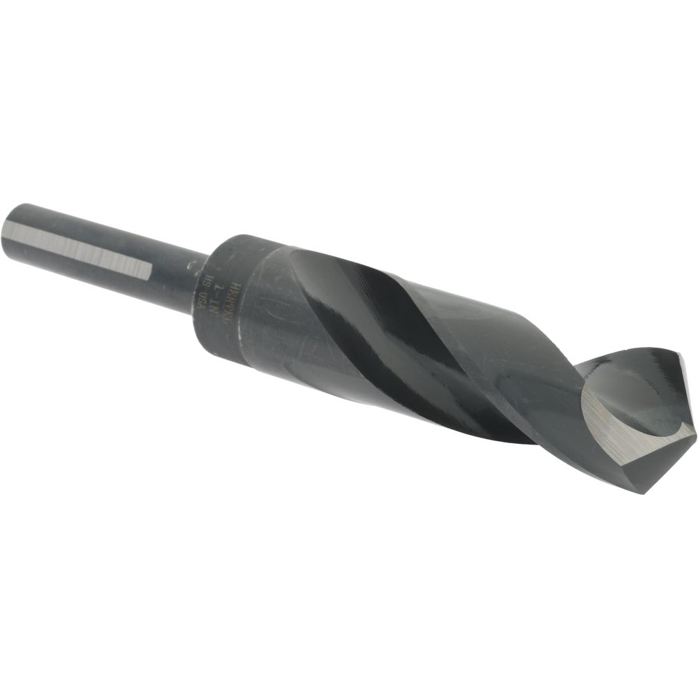 Hertel 77428902 Reduced Shank Drill Bit: 1 Dia, 1/2 Shank Dia, 118 0, High Speed Steel Image