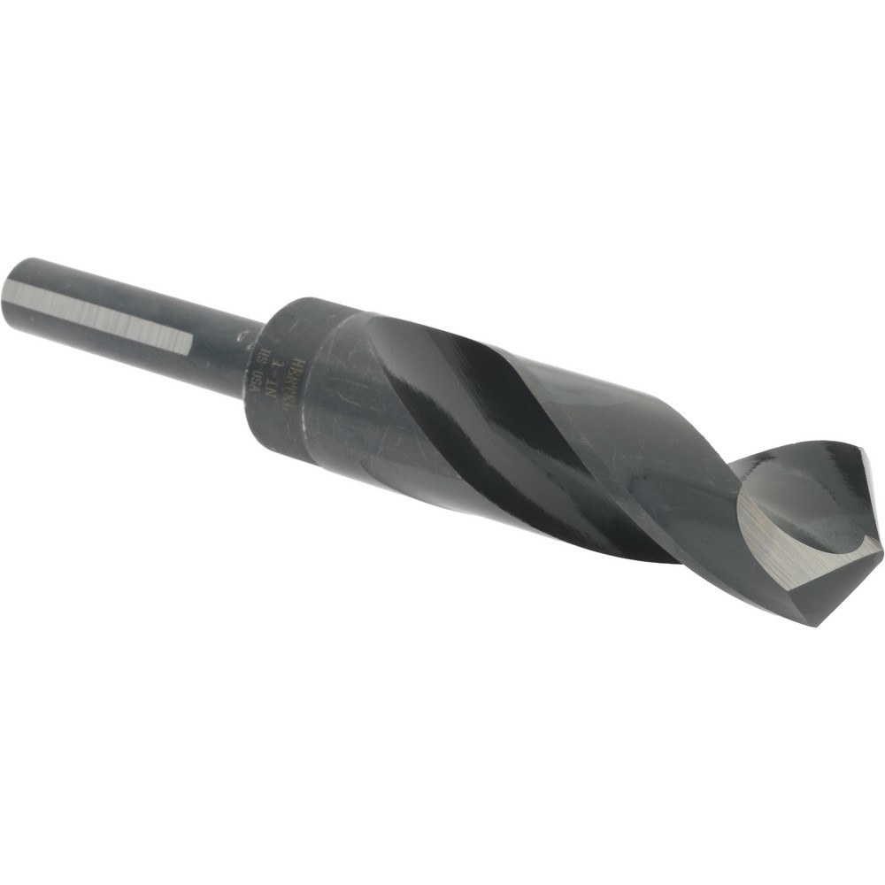 Reduced Shank Drill Bit: 1'' Dia, 1/2'' Shank Dia, 118 °, High Speed Steel