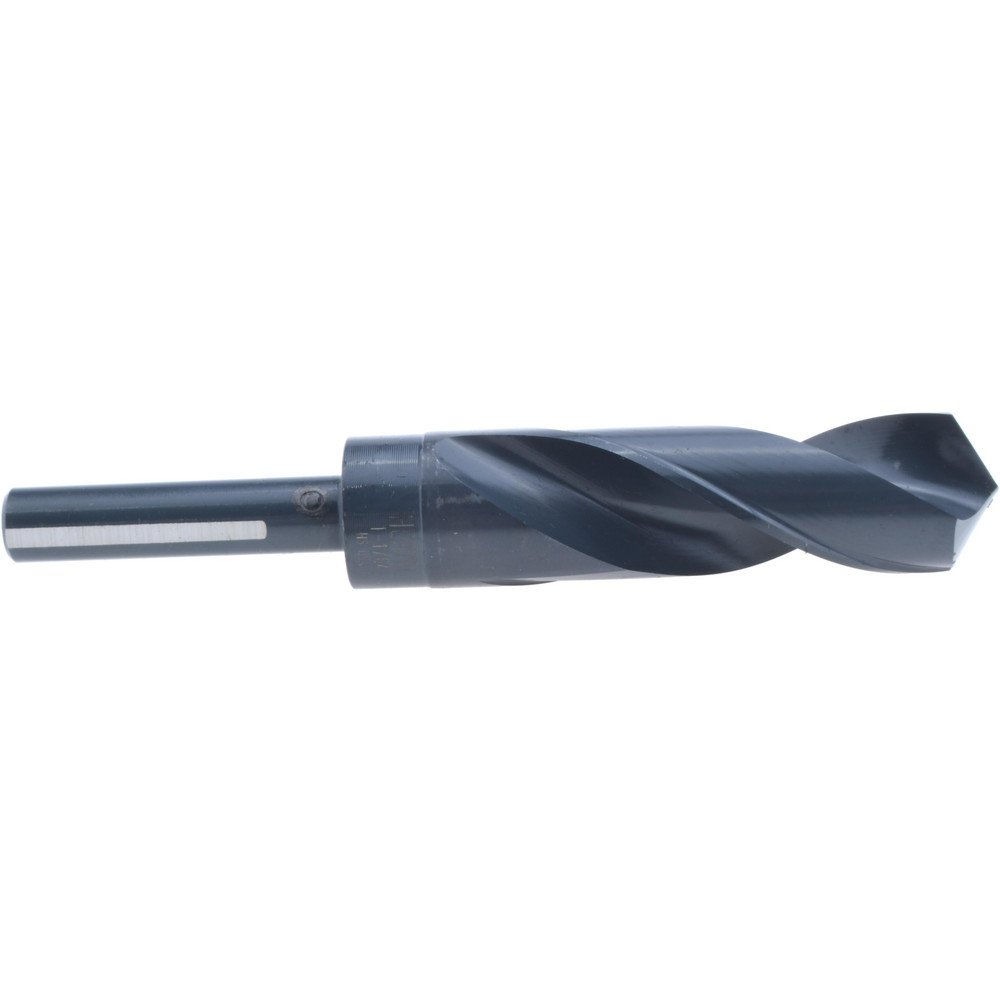 Reduced Shank Drill Bit: 1-1/64'' Dia, 1/2'' Shank Dia, 118 °, High Speed Steel