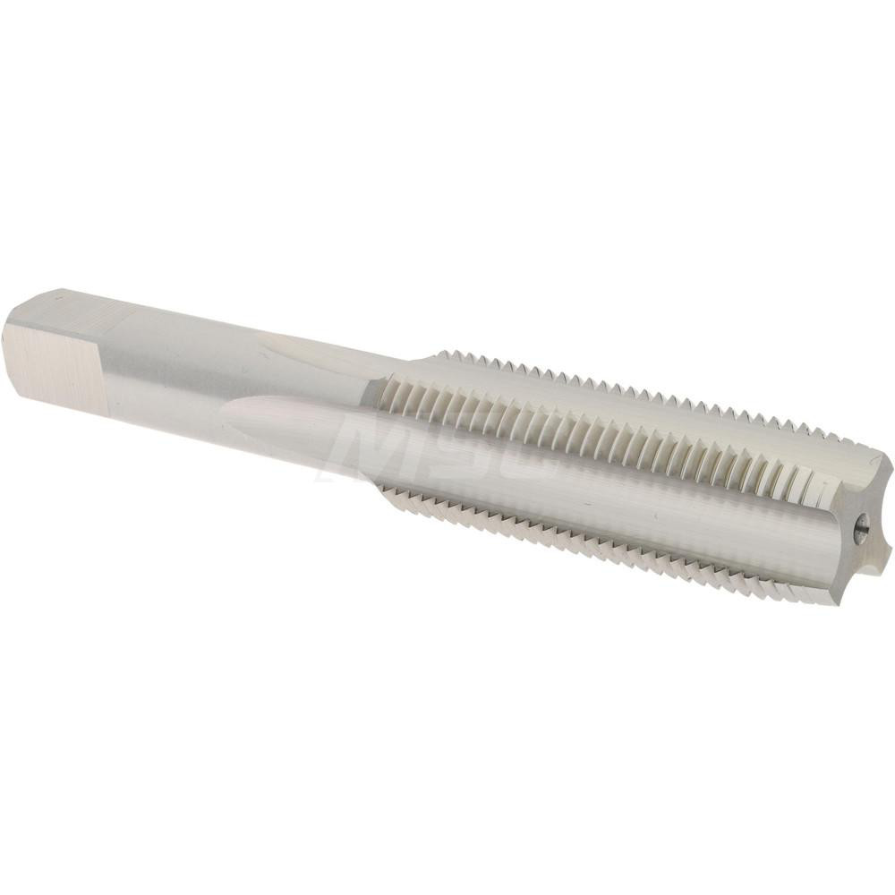 Hertel K027785AS Straight Flutes Tap: Metric Fine, 4 Flutes, Plug, High Speed Steel, Bright/Uncoated Image