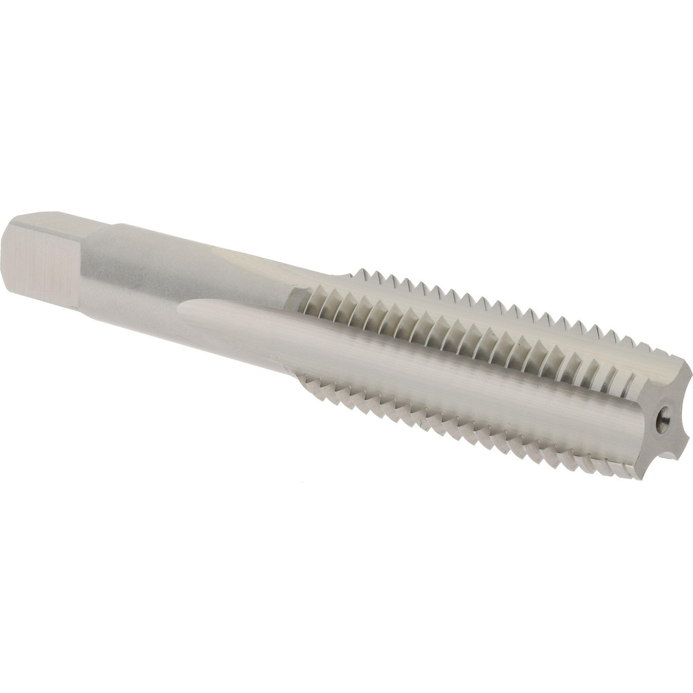 Hertel K008582AS Straight Flutes Tap: 11/16-11, UNS, 4 Flutes, Plug, High Speed Steel, Bright/Uncoated Image