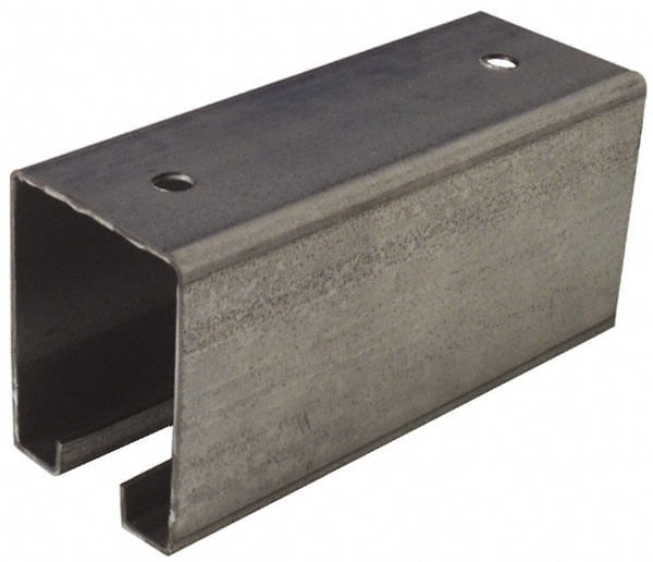 National Hardware N105-726 8 Ft Long, 450 Lb Capacity, Straight Boxrail 