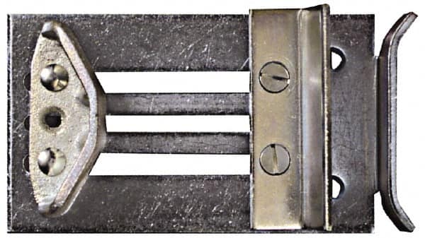 National Hardware N101-063 2 Panel, Commercial Zinc Plated Steel Floor Guide 