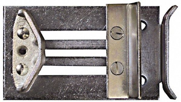 2 Panel, Commercial Zinc Plated Steel Floor Guide