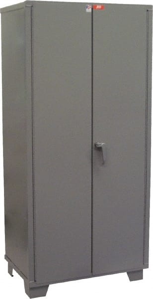 Jamco DS248 Locking Steel Storage Cabinet: 48" Wide, 24" Deep, 78" High 