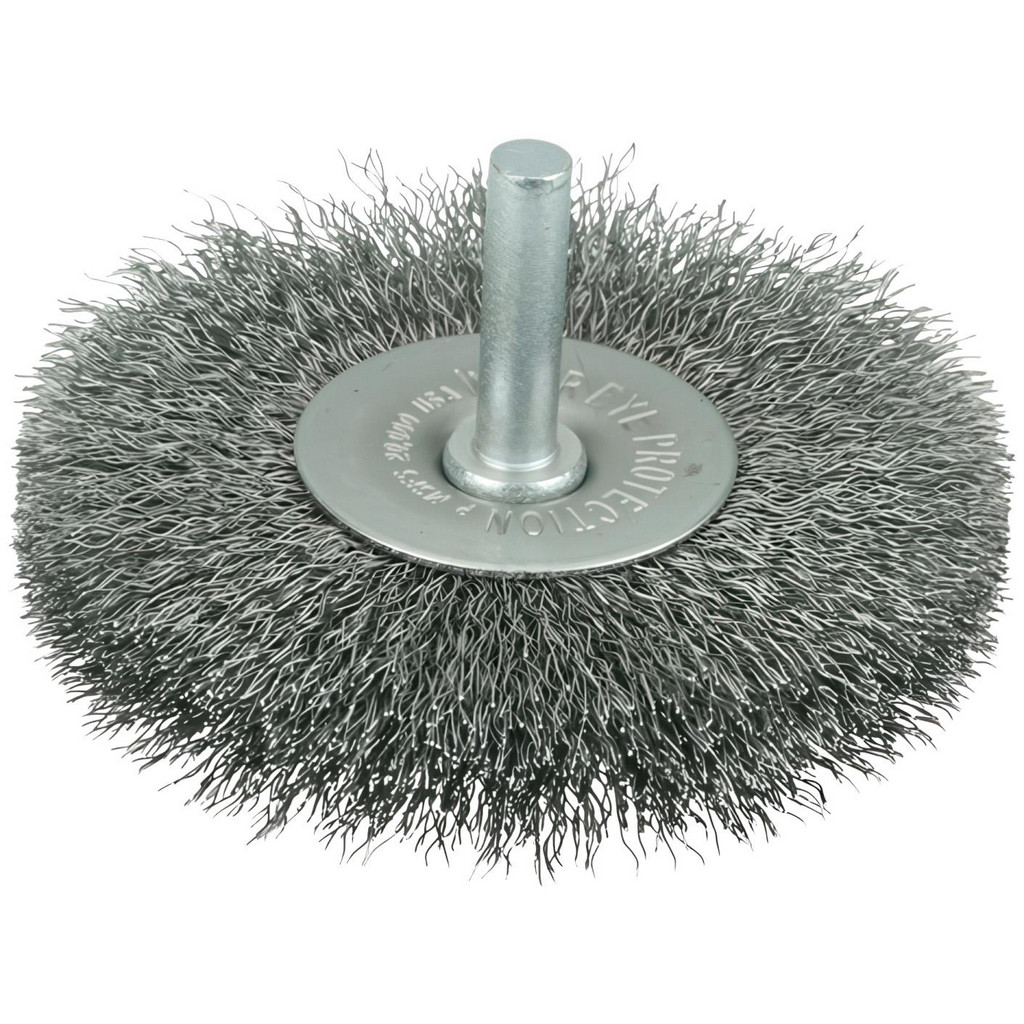 Weiler 3" 10/PK CRIMPED WIRE WHEEL BRUSH | Part #17965