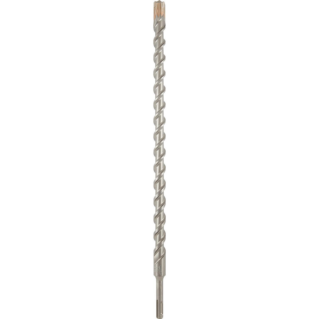 Milwaukee Tool | Milwaukee Rotary Hammer Drill Bit: 7/8" Dia, 13/32" SDS-Plus Shank, Carbide - 10" Flute Length, 12" OAL, Series 4-Cutter | Part
