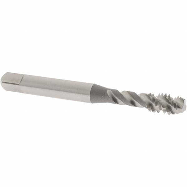 OSG 2928000 Spiral Flute Tap: 1/4-20, UNC, 3 Flute, Modified Bottoming, Vanadium High Speed Steel, Bright/Uncoated Image