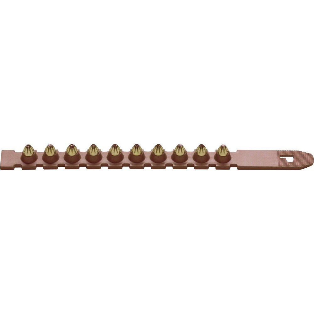 10 Load, Brown, 0.27 Caliber, Power Load Strip Powder Actuated Load