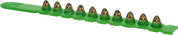 10 Load, Green, 0.27 Caliber, Power Load Strip Powder Actuated Load