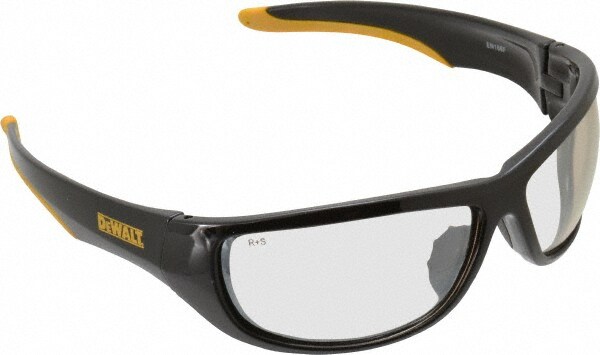 Safety Glass: Scratch-Resistant, Clear Lenses, Full-Framed, UV Protection