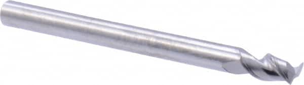 M.A. Ford. 13615620 Square End Mill: 5/32 Dia, 5/16 LOC, 5/32 Shank Dia, 2 OAL, 2 Flutes, Solid Carbide 