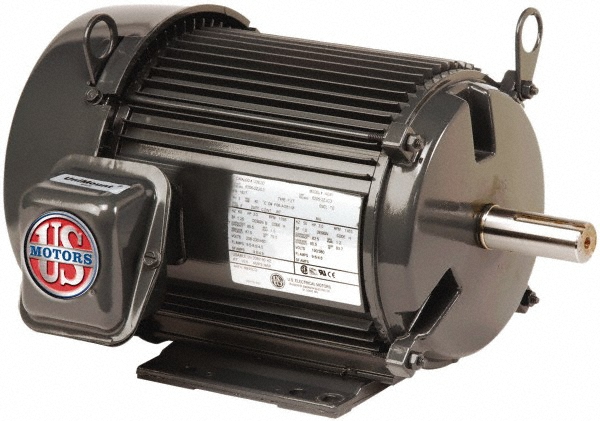 US Motors - Three Polyphase AC Motor: TEFC Enclosure | MSC Direct