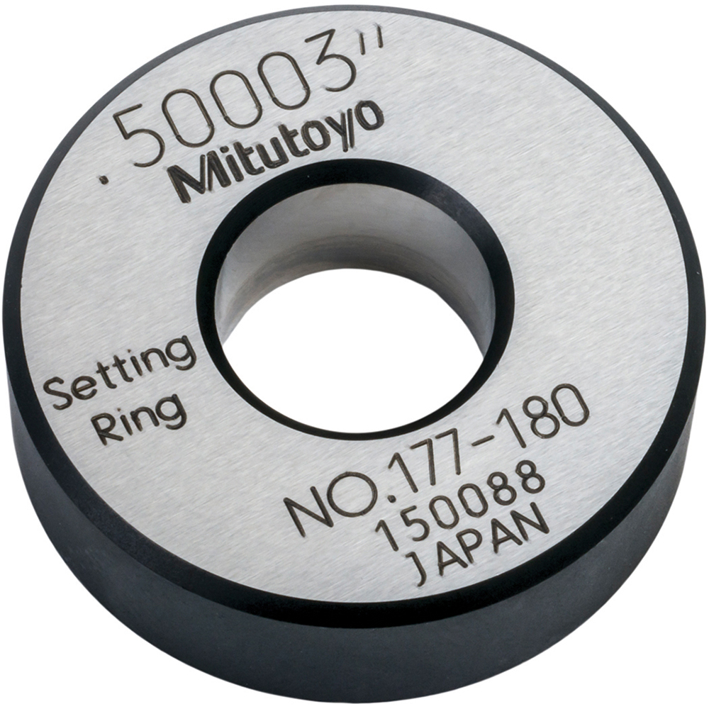 0.5" ID x 1.26" OD Setting Ring - 0.000060" Accuracy