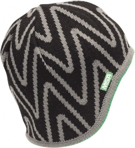 Universal Size, Black/Gray/Green, Underneath Hard Hat Winter Liner