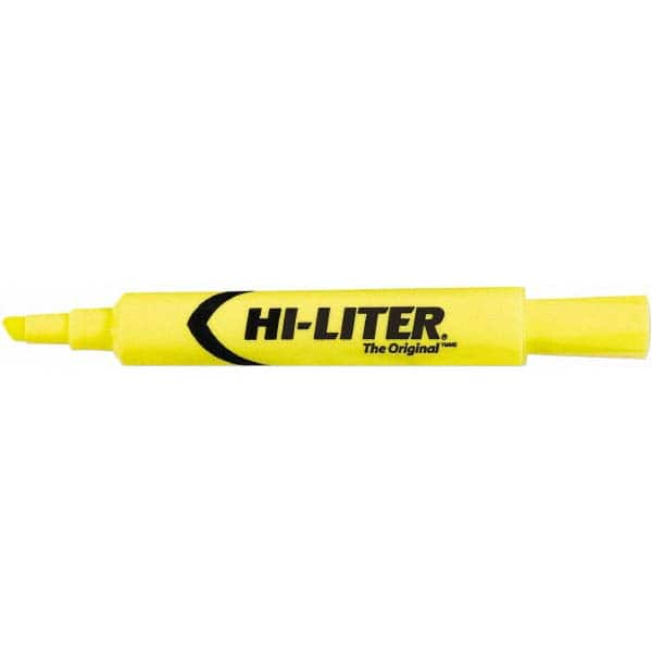 UNIVERSAL - Highlighter Marker: Yellow, AP Non-Toxic, Chisel Point -  77630671 - MSC Industrial Supply