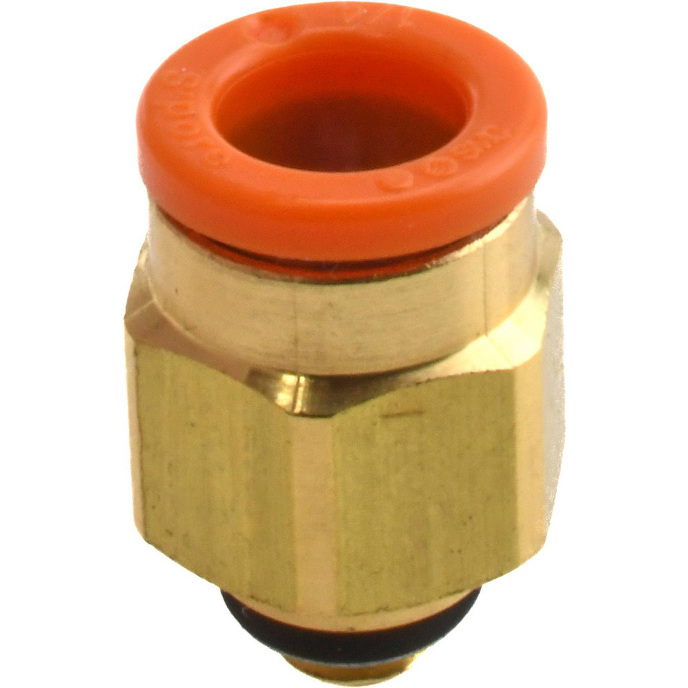 thumbnail image 2 of SMC 5/32” Tube X 1/8” NPT Male Straight PTC Fitting – Lot Of 2, Singapore, MPN KQH03-34N 2 of 5