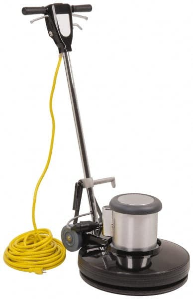 Floor Burnisher: Electric, 20" Cleaning Width, 1.5 hp, 175 RPM