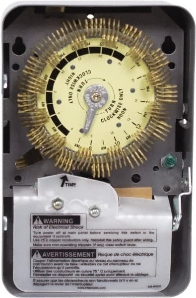 Intermatic T1905HD 24 hr Indoor Analog Electromechanical Timer 