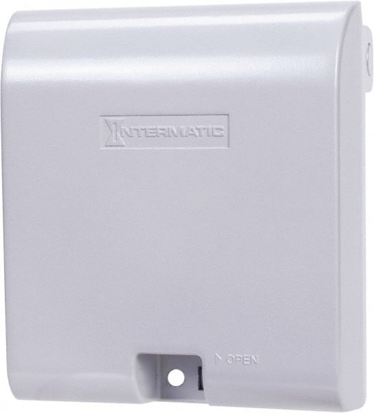 Weather Proof Receptacle Electrical Box Cover: Aluminum