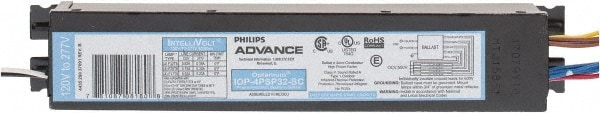 Philips Advance IOP4PSP32SC35I 4 Lamp, 120-277 Volt, 0.50 to 0.93 Amp, 0 to 39 Watt, Programmed Start, Electronic, Nondimmable Fluorescent Ballast Image