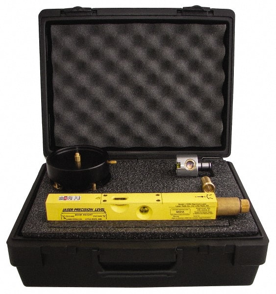 Laser Tools Co. L100MLK 100 Ft. Max Measuring Range, Red Beam Laser Precision Level 