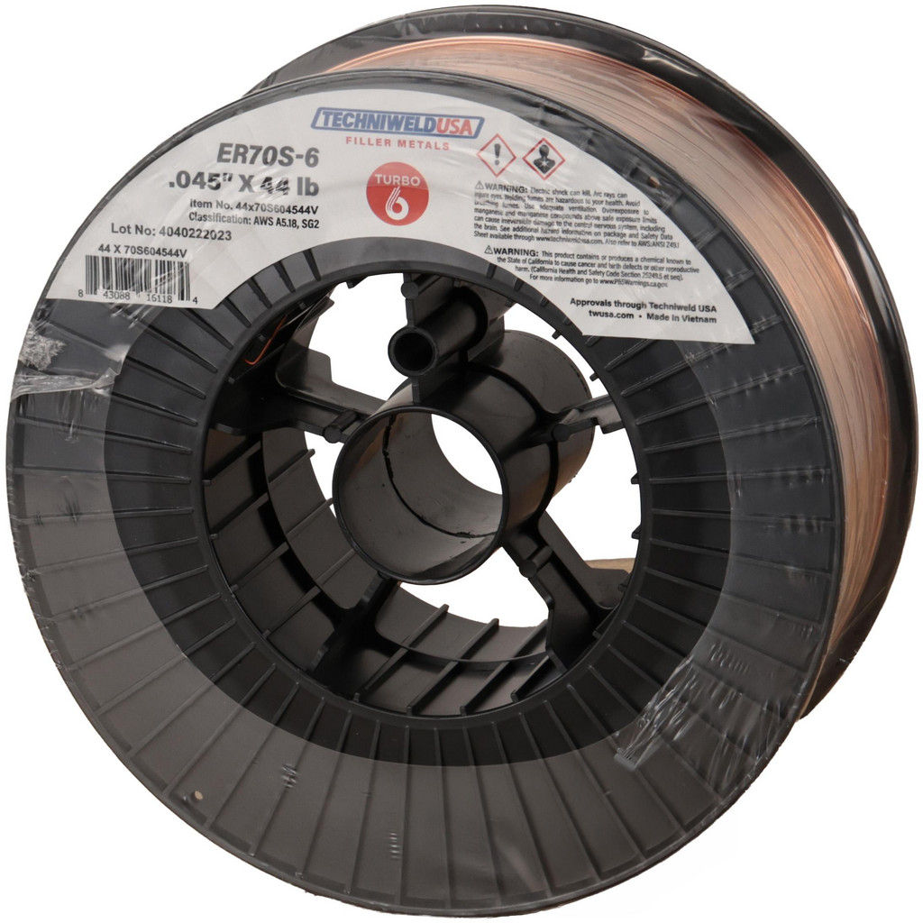 Removable Spool 45 Techniweld USA - 0.045 44LBS WIRE SPOOL | MSC Direct