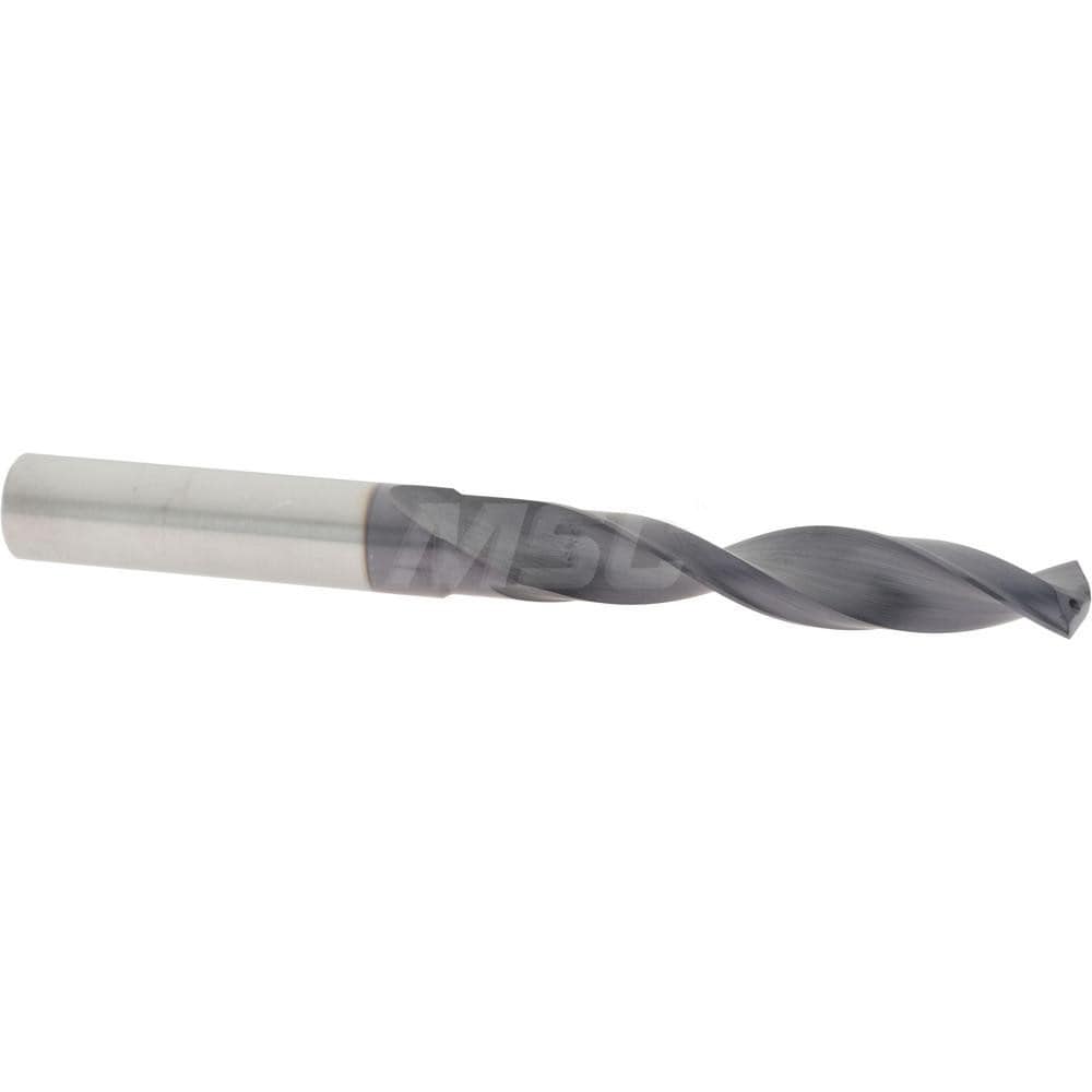 Accupro 77711950 Jobber Length Drill Bit: 0.5" Dia, 140 °, Solid Carbide 