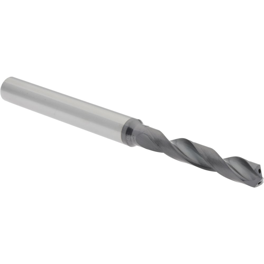 Accupro 77711968 Jobber Length Drill Bit: 0.25" Dia, 140 °, Solid Carbide 