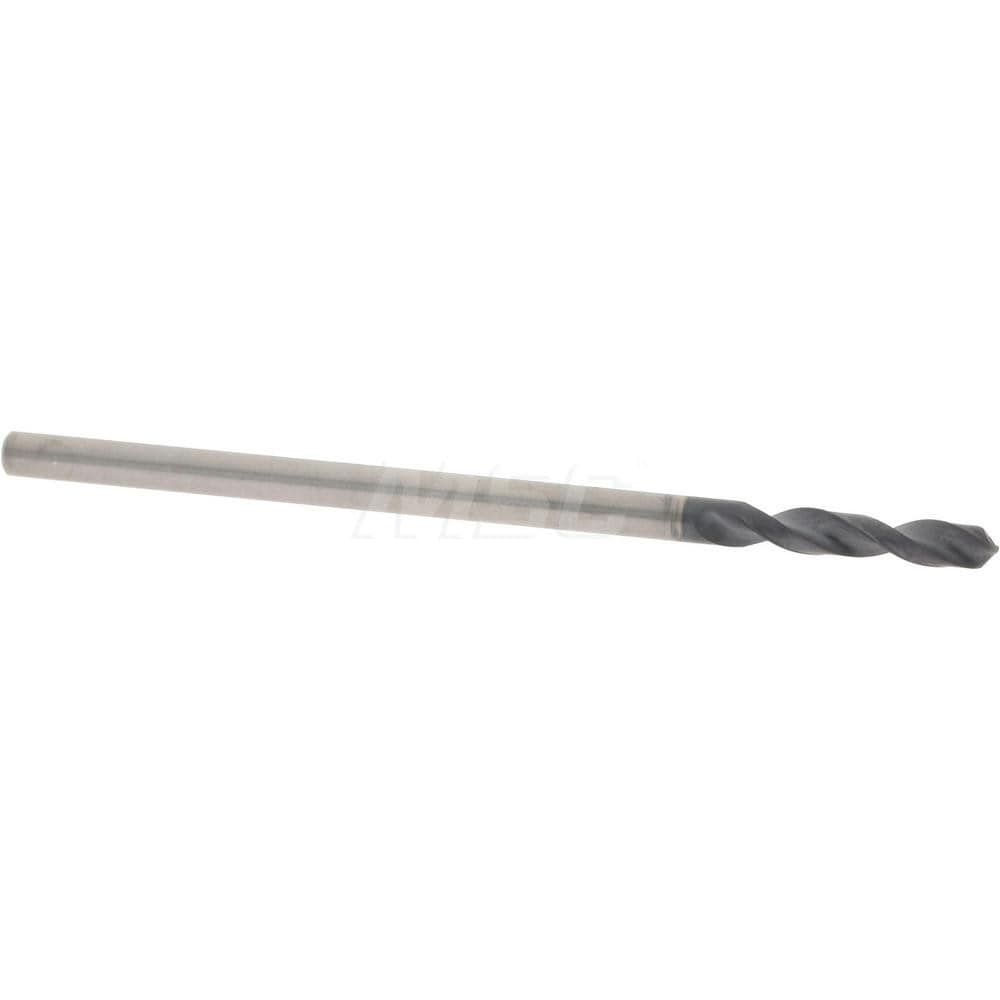 Accupro 77711976 Jobber Length Drill Bit: 0.125" Dia, 140 °, Solid Carbide 