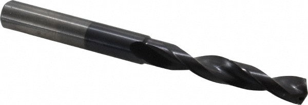 Accupro 77712024 Jobber Length Drill Bit: 0.3438" Dia, 140 °, Solid Carbide 