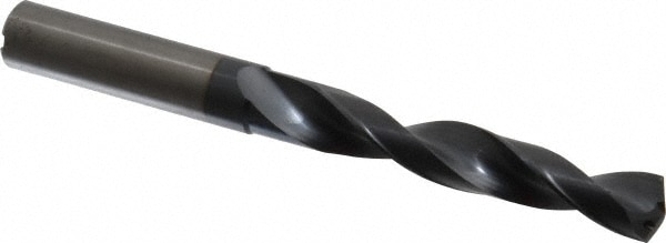 Accupro 77712107 Jobber Length Drill Bit: 0.5118" Dia, 140 °, Solid Carbide 