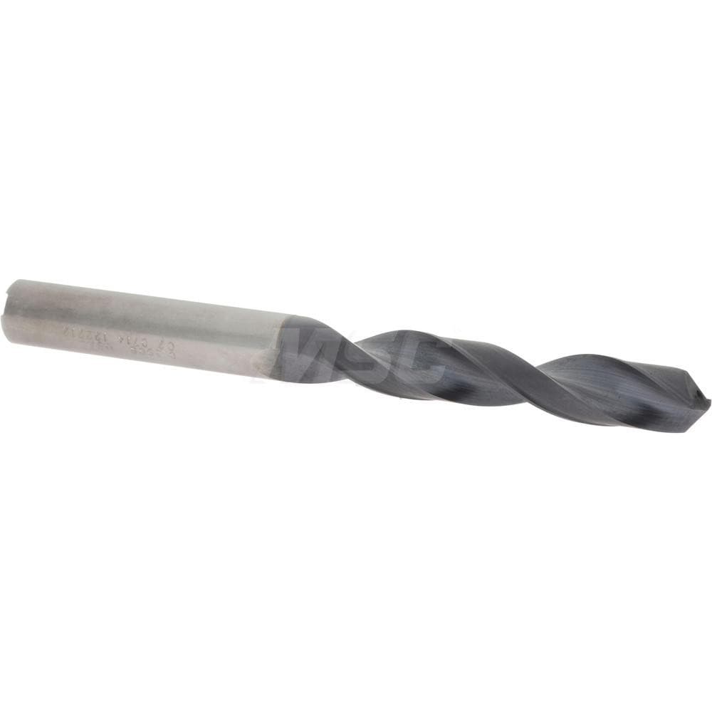 Accupro 77712214 Jobber Length Drill Bit: 0.3906" Dia, 140 °, Solid Carbide 