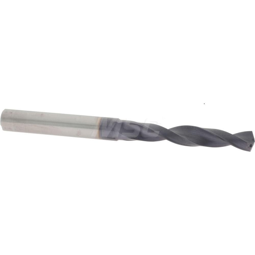 Accupro 77712222 Jobber Length Drill Bit: 0.4219" Dia, 140 °, Solid Carbide 